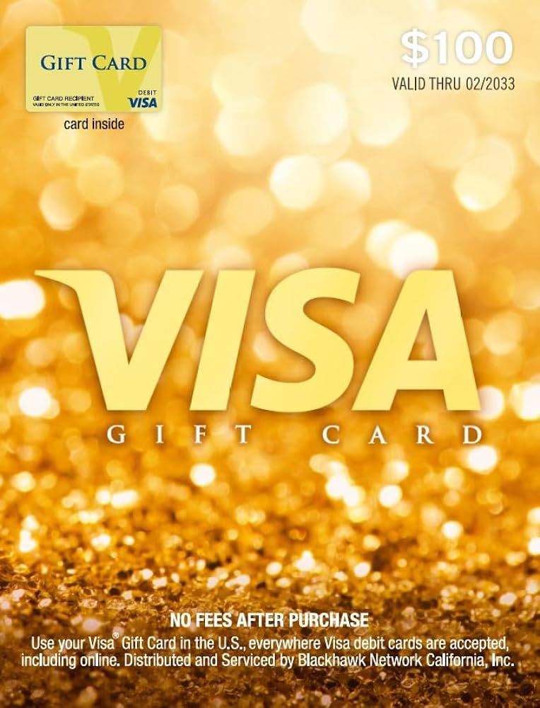 Visa Gift Card $15 US