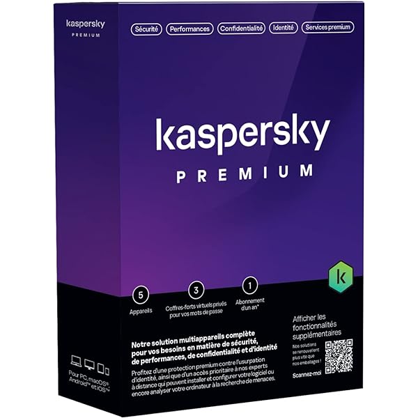 Kaspersky Premium 2024 NA/SA Key (1 Year / 5 Devices)