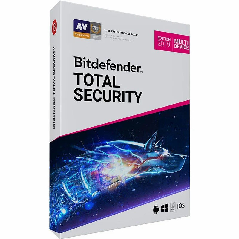 Bitdefender Total Security 2024 EU Key (2 Years / 10 Devices)